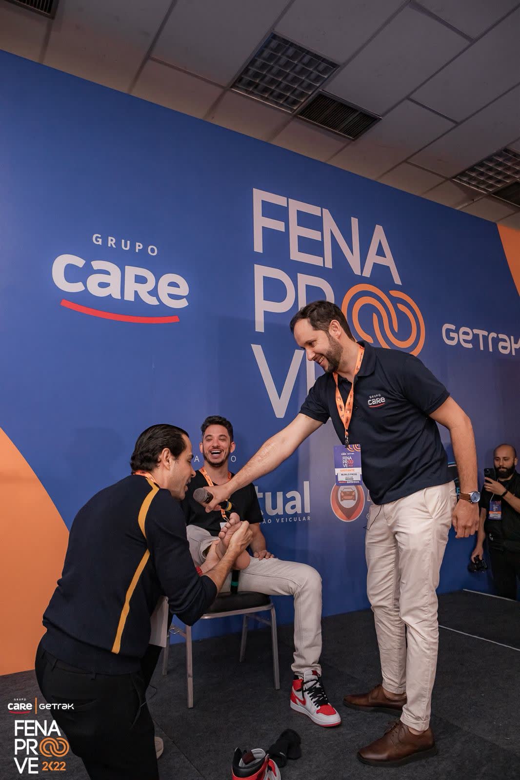 Palestra no palco principal da Fenaprove